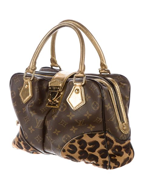 louis vuitton leopard adele bag|LOUIS VUITTON Monogram Leopard Adele .